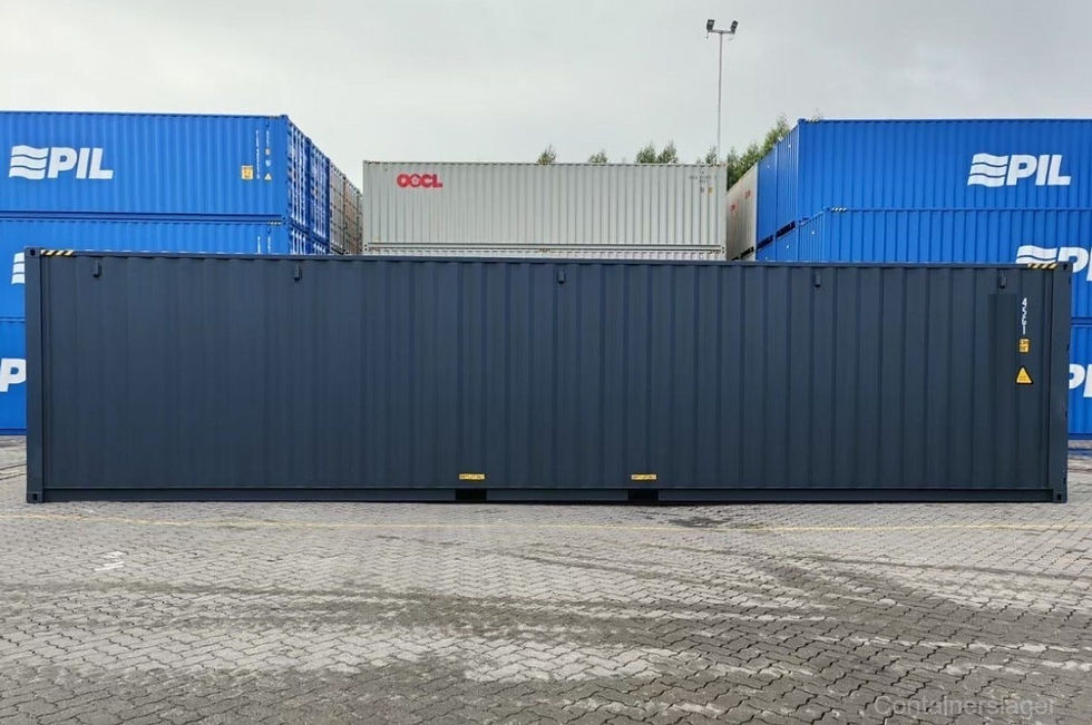 Miniature : Conteneur maritime 40 pieds neuf – Grande capacité de stockage sécurisée
