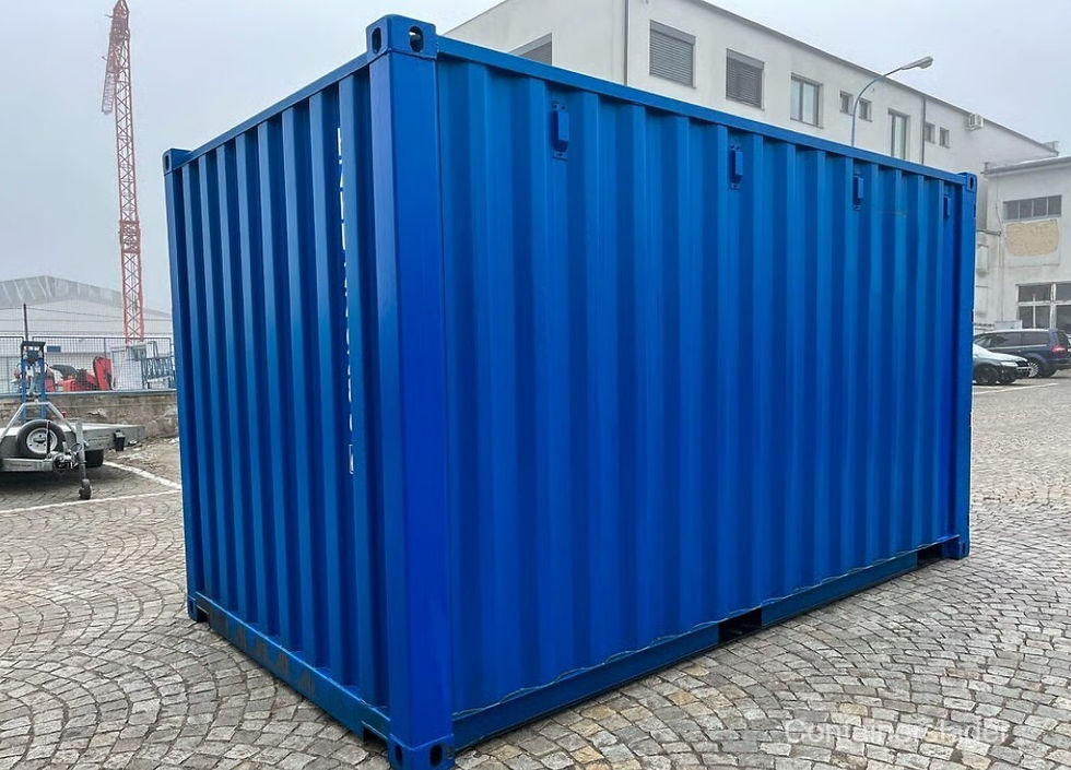 Miniaturebillede: Ny 15-fods skibscontainer – Sikker og robust opbevaring