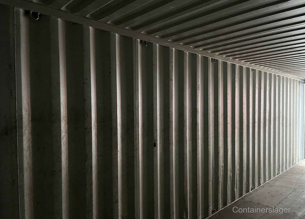 Miniaturebillede: Brugt 30-fods fragtcontainer, 9m tør standard - vandtæt CORTEN