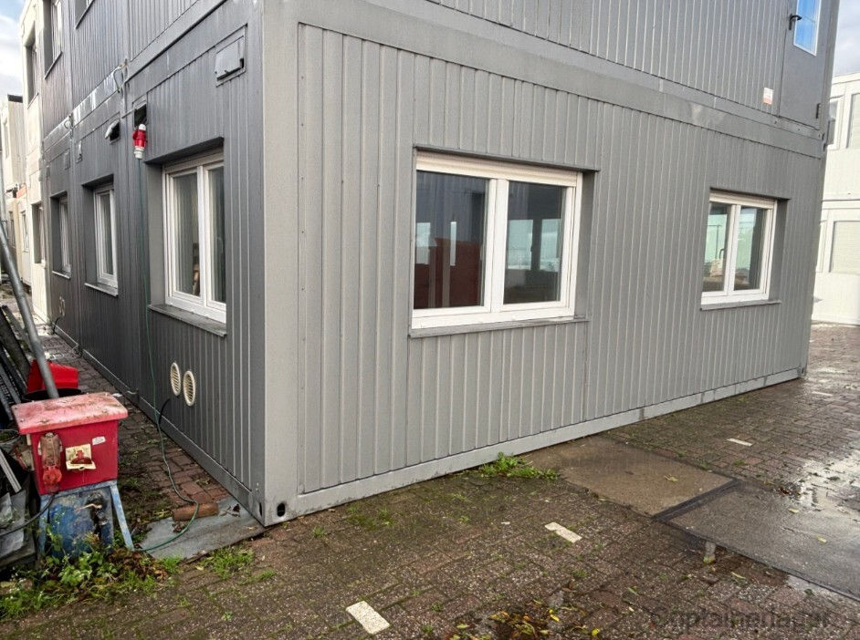 Thumbnail: Used 88 m² container unit – 4 rooms – 12x7.35 m insulated and equipped module