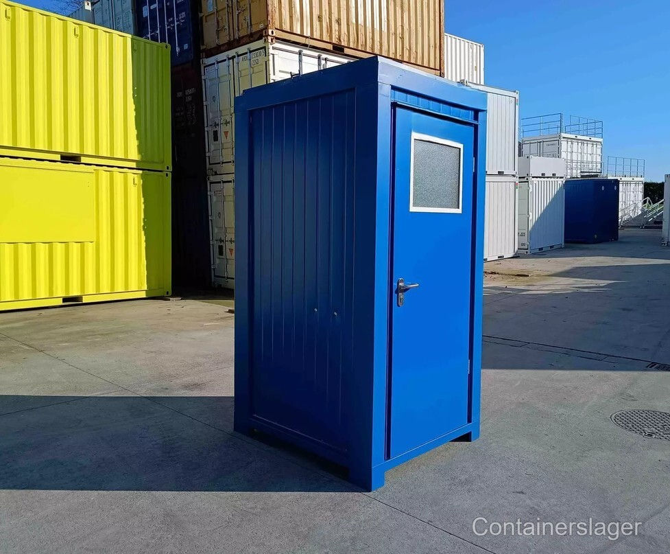 Miniaturbild: 5-Fuß-Sanitärcontainer mit Toilette, Waschbecken und Spülkasten