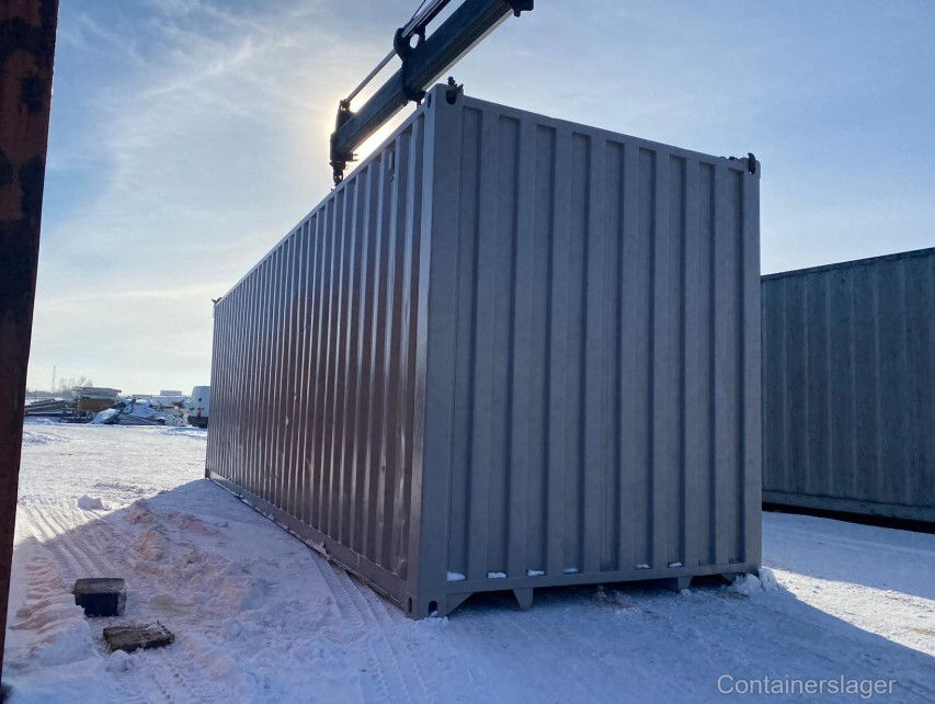 Thumbnail: Used 30 HC shipping container with electric shutter – 22 m²