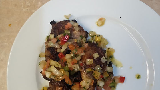 Grilled Chicken Legs & Thigh