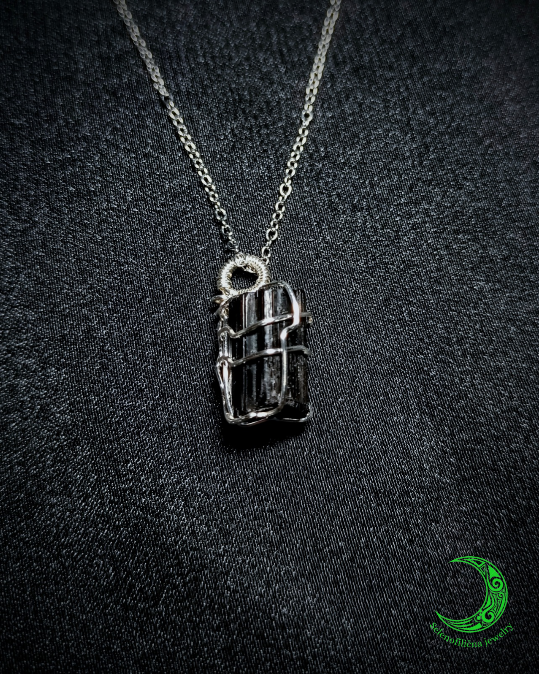 Ogrlica crni turmalin