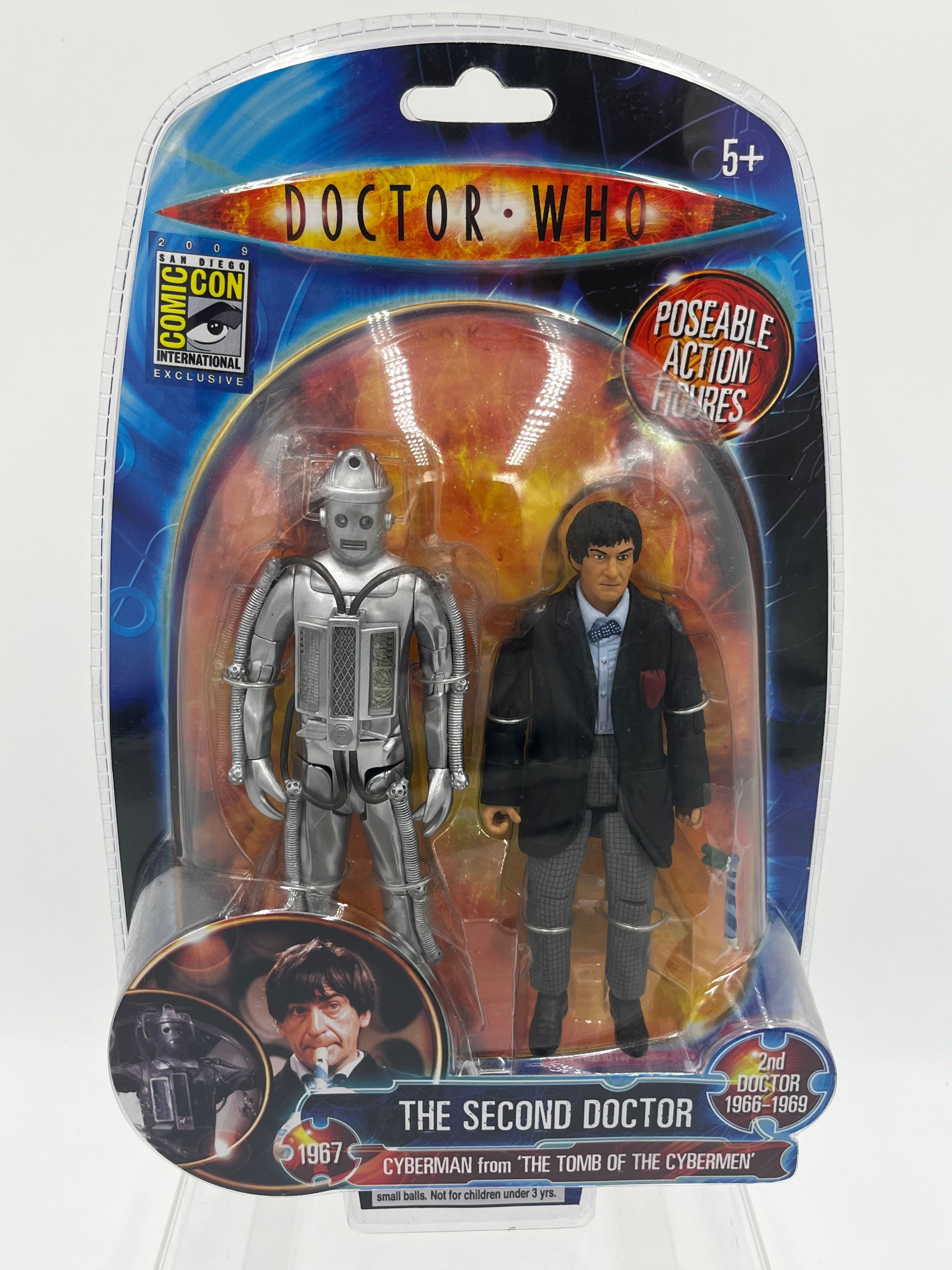 2009 SDCC Exclusive Doctor Who the Second Doctor action figures