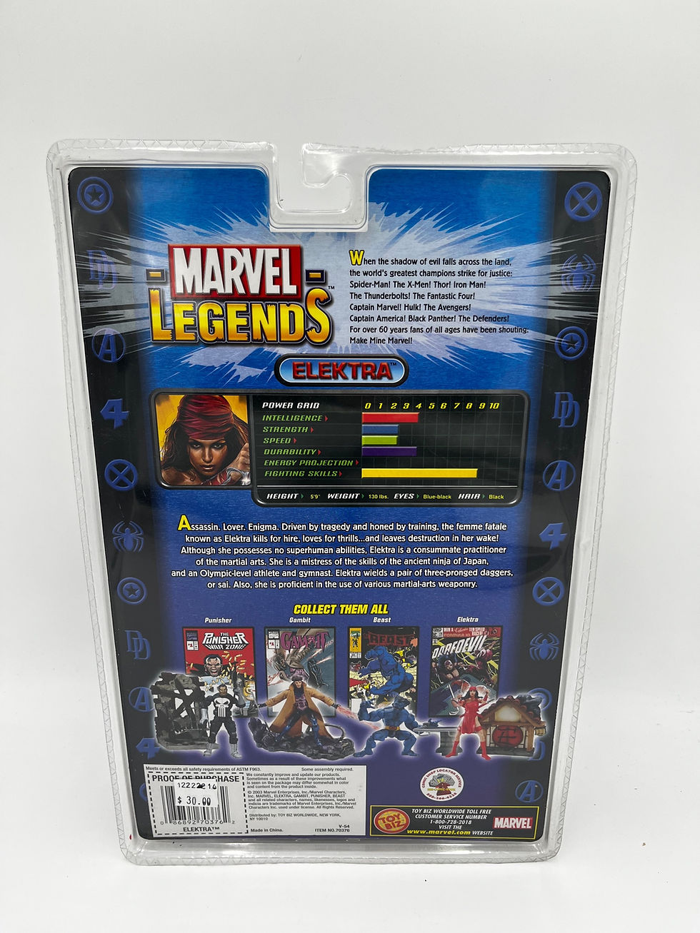 Thumbnail: Marvel Legends Series IV Elektra 