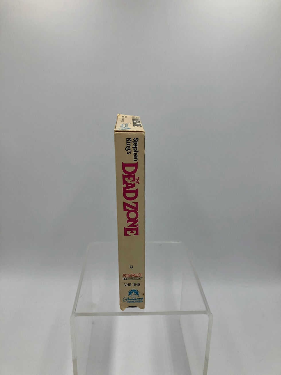 Thumbnail: The Dead Zone VHS