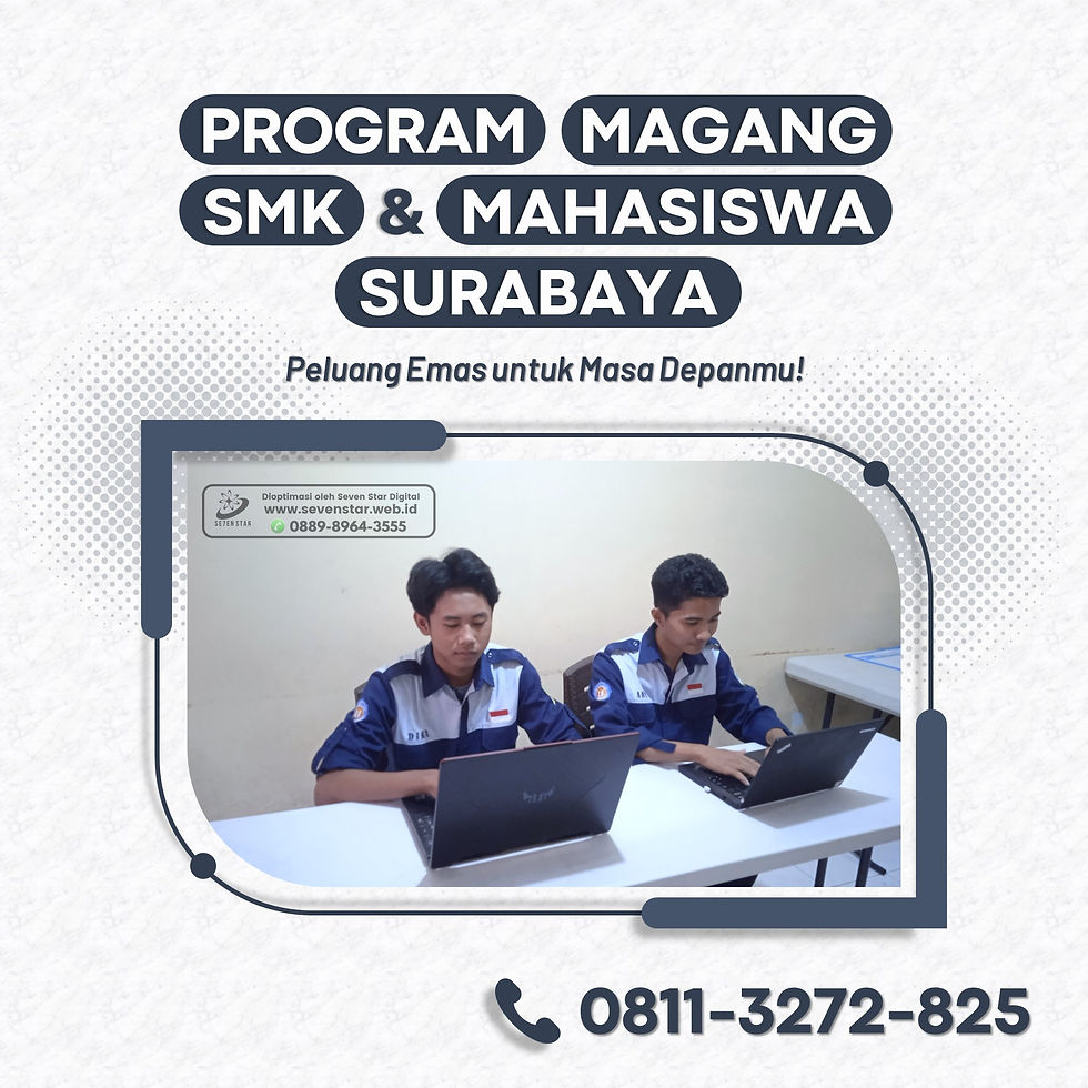 Hub: 0811-3272-825 syarat melamar magang dpib di surabaya