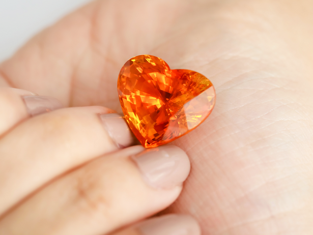 Orange Sapphire Wholesale gemstone bangkok authentic genuine gemstone