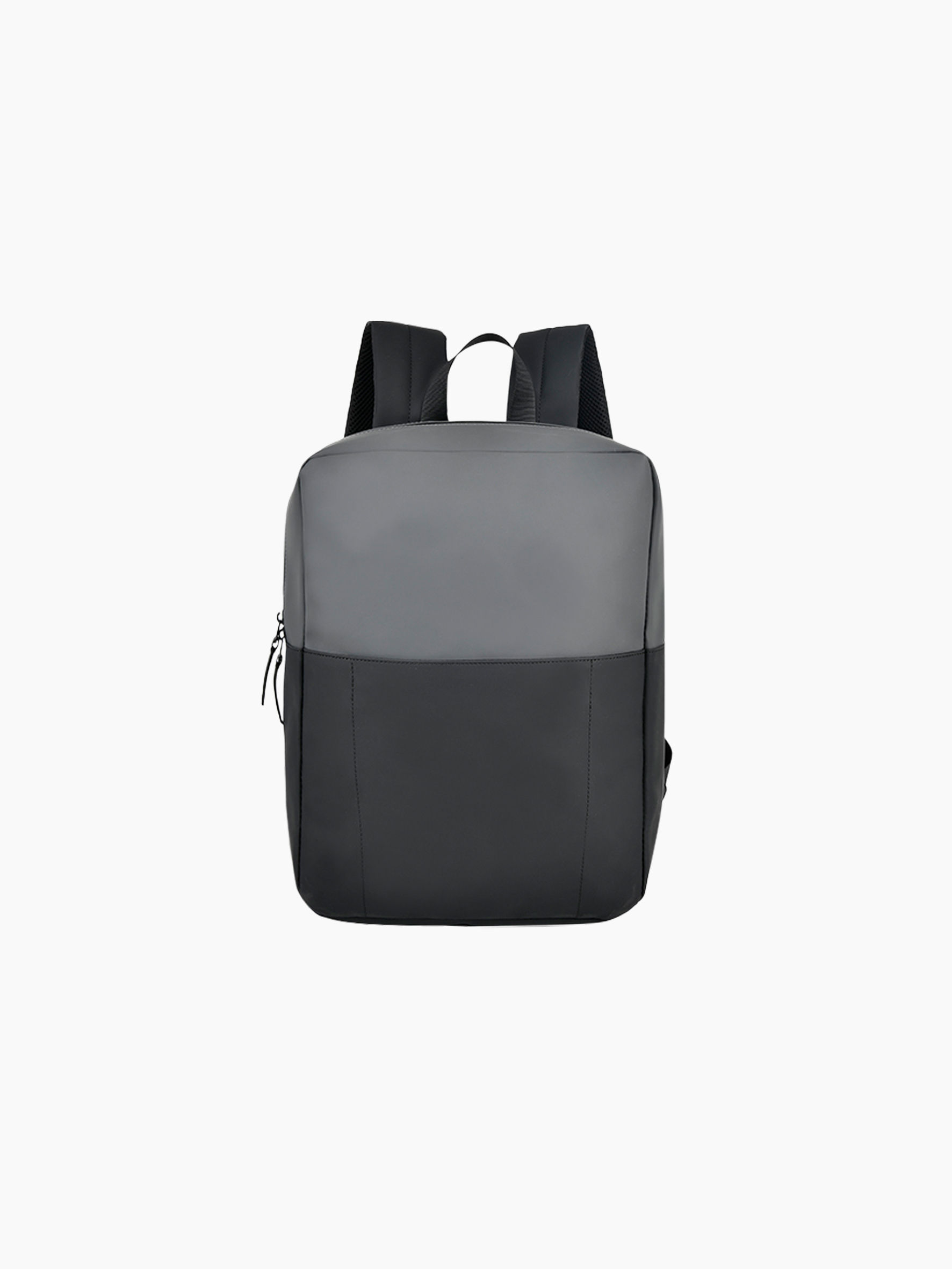 กระเป๋าเป้หนัง PU ขนาด 30×10×40 ซม. ดีไซน์เรียบ หยิบง่าย พร้อมสกรีนโลโก้ ของพรีเมี่ยมแจกในงานสัมมนา