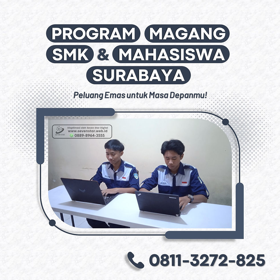 Hub: 0811-3272-825 peluang magang dpib surabaya 2024