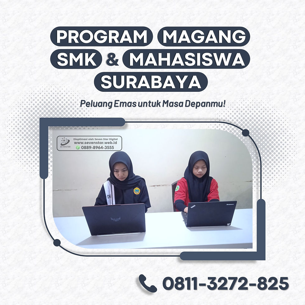 Hub: 0811-3272-825 perusahaan kontraktor surabaya terima magang dpib