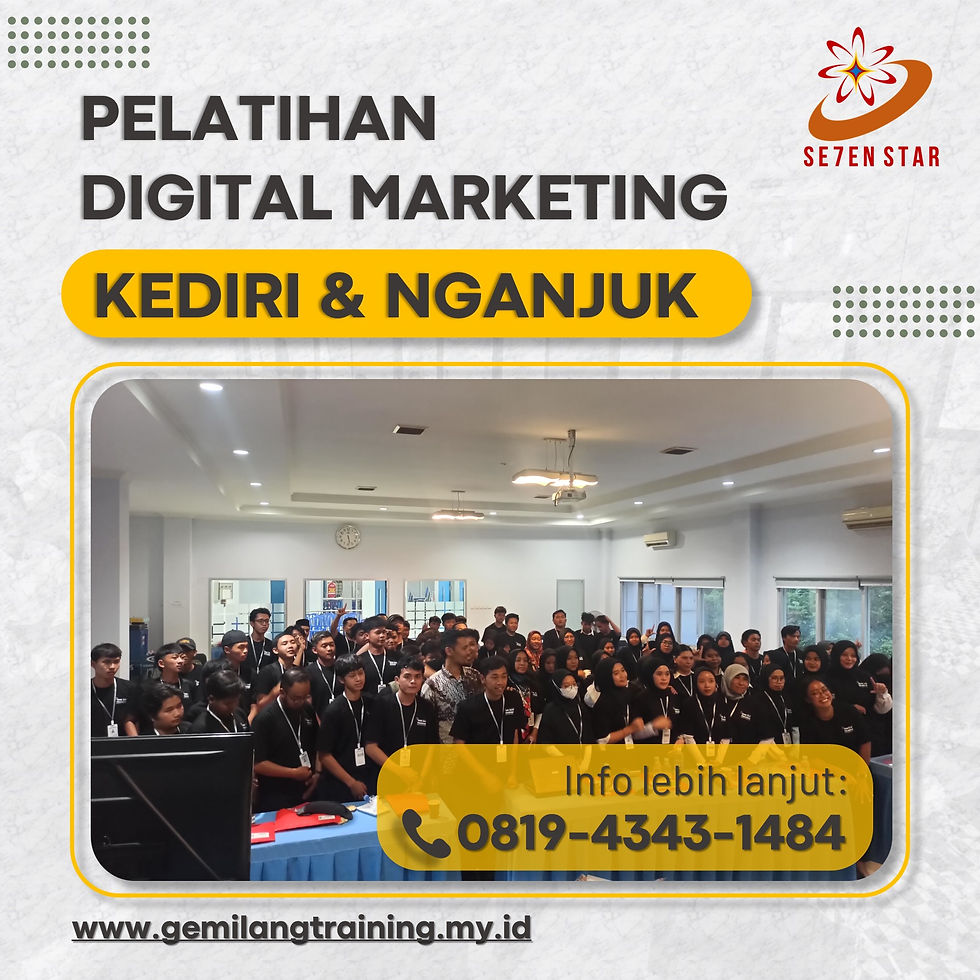 Hub 0819-4343-1484, program pelatihan digital marketing Kediri