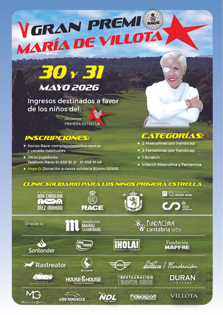 V GP de Golf Maria de Villota y I GP Putting Green Maria de Villota