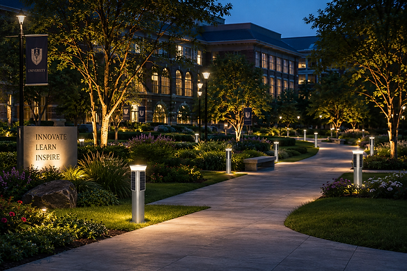 University Landscape Lighting