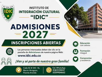 ADMISIONES 2027