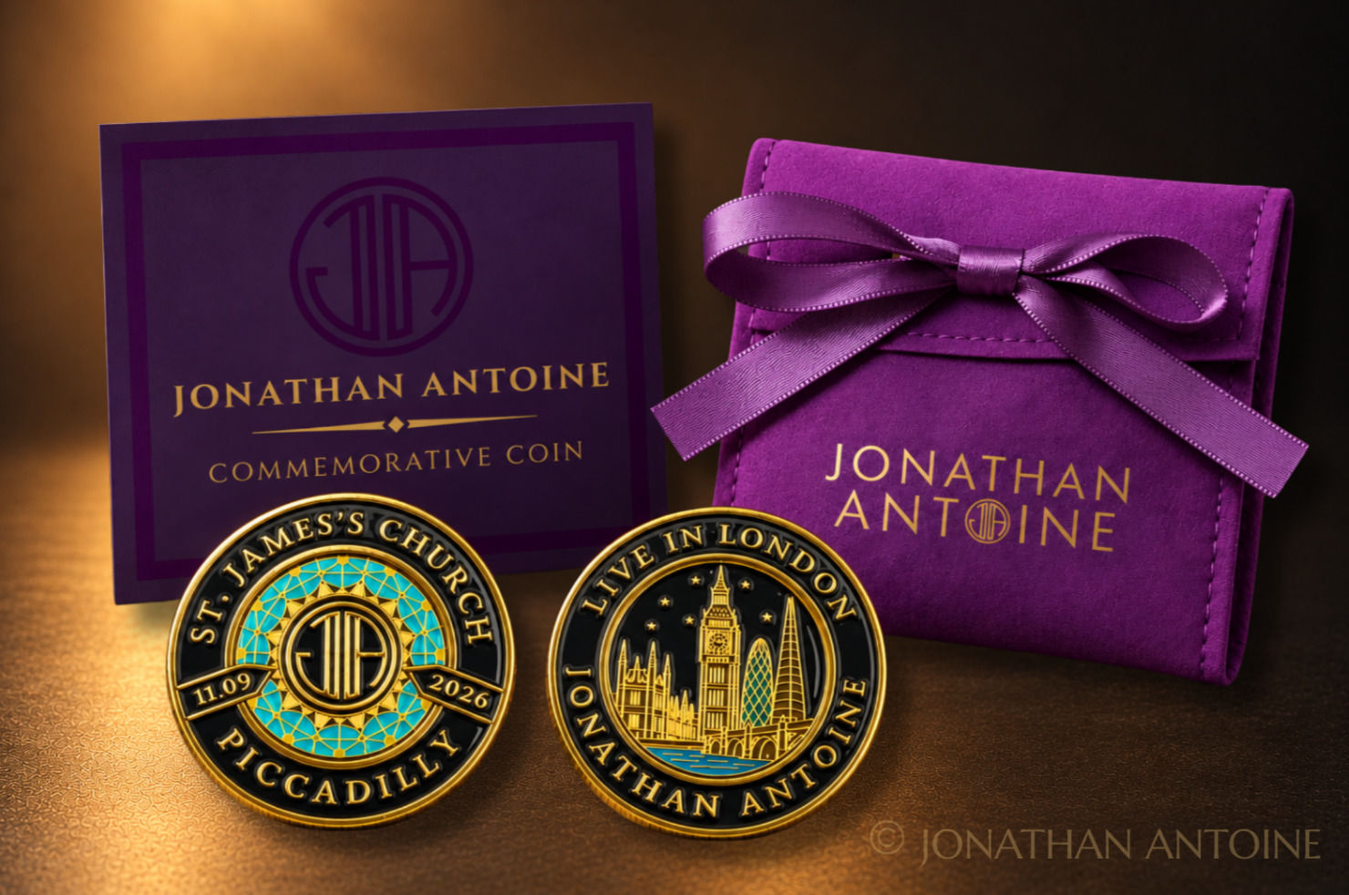 Live in London Commemorative Coin (Concertgoer Presale Only)