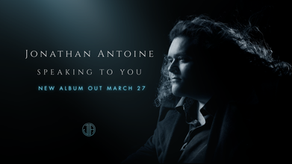 Jonathan Antoine cover of new album Speaking to You out March 27