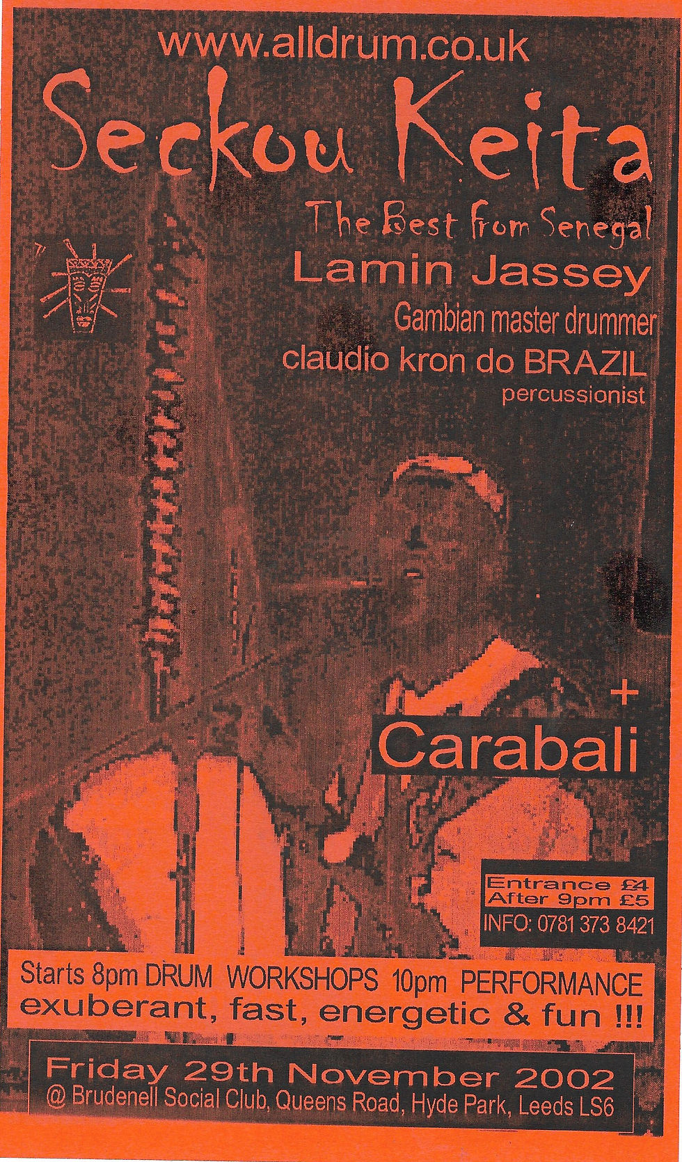 claudio kron PAPAJACA Drumming 4 Business 120