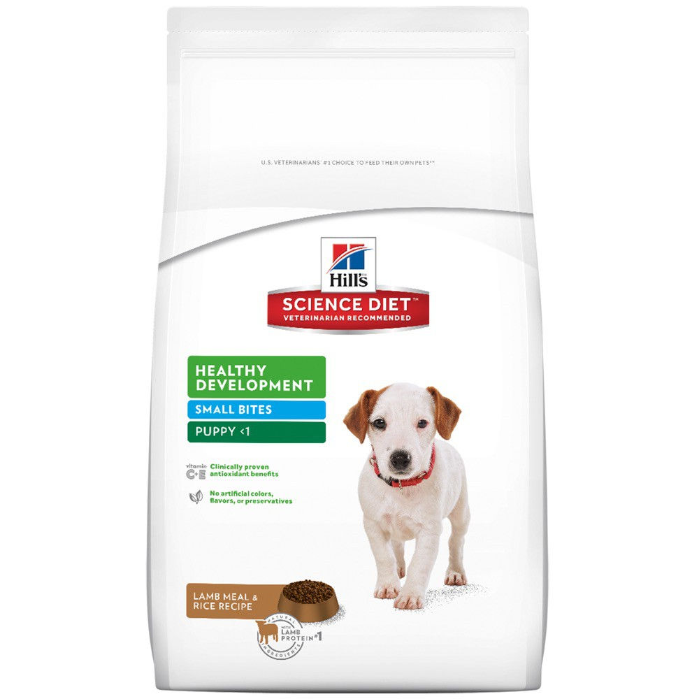 Hill's Science Diet Puppy Lamb & Brown Small Bites Dry Dog Food