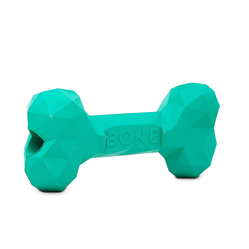 Thumbnail: Barkbutler Chu The Bone Durable Dog Toy Treat Dispensing