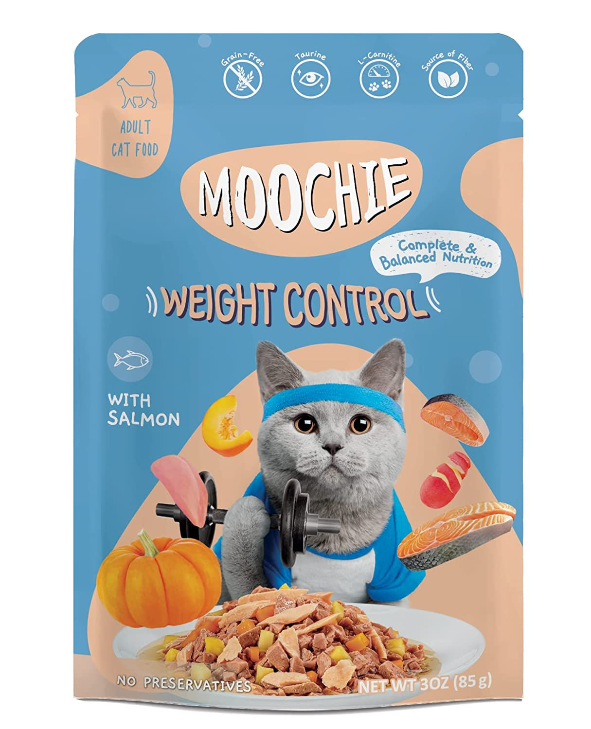 Moochie Adult Cat Gravy - Weight Control