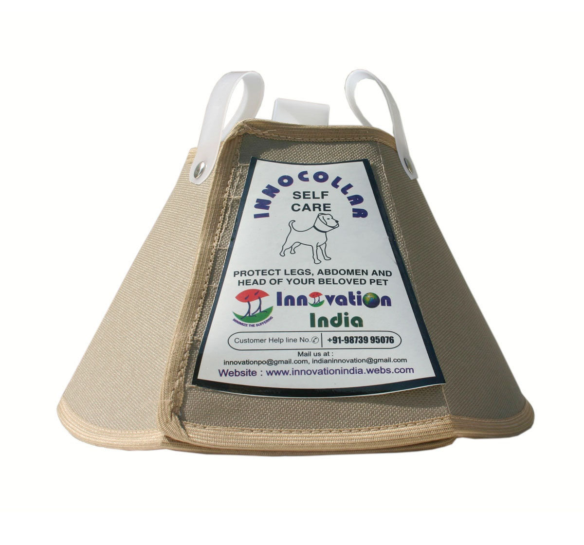 Collapsible Type Dog E-Collar, Size - 6