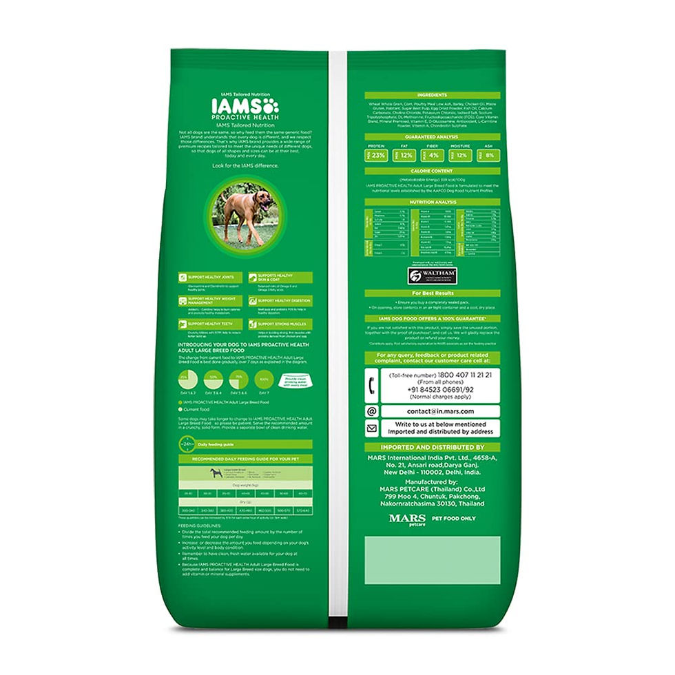 Thumbnail: IAMS Proactive Health Adult Large Breed Dry Dog Food