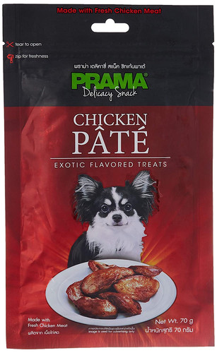 Prama Chicken Pate Dog Treats 70 gms Jaws N Paws