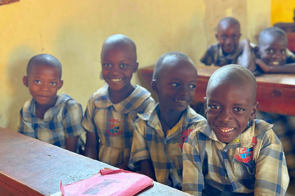 Kids in class