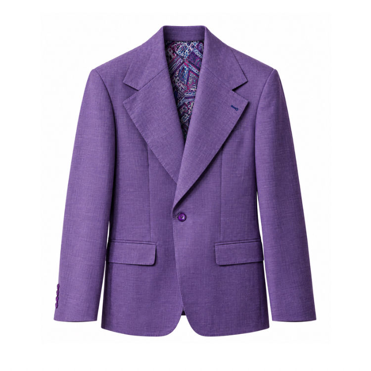 Phillip Grandison Royal Violet Suit Set
