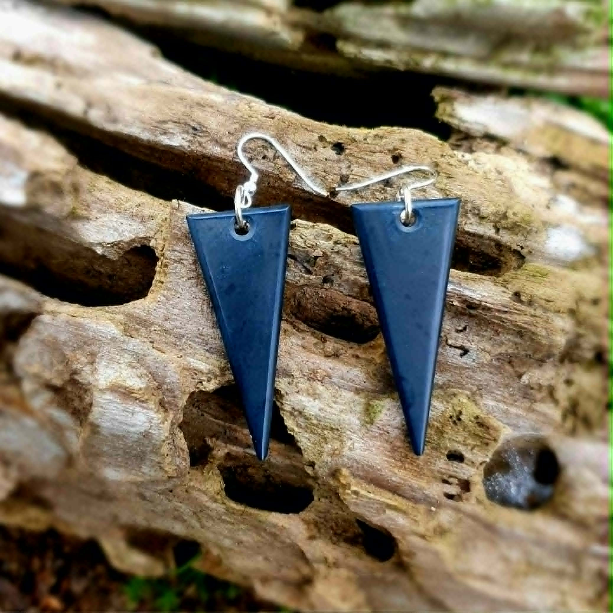Grey Argillite Earrings