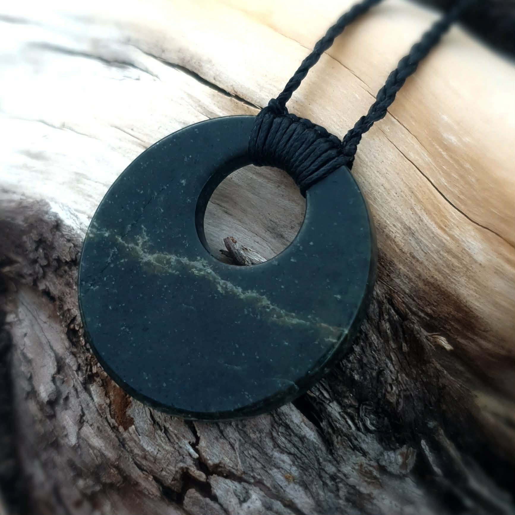 Serpentine Circular Pendant