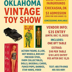 Southwest Oklahoma Vintage Toy Show