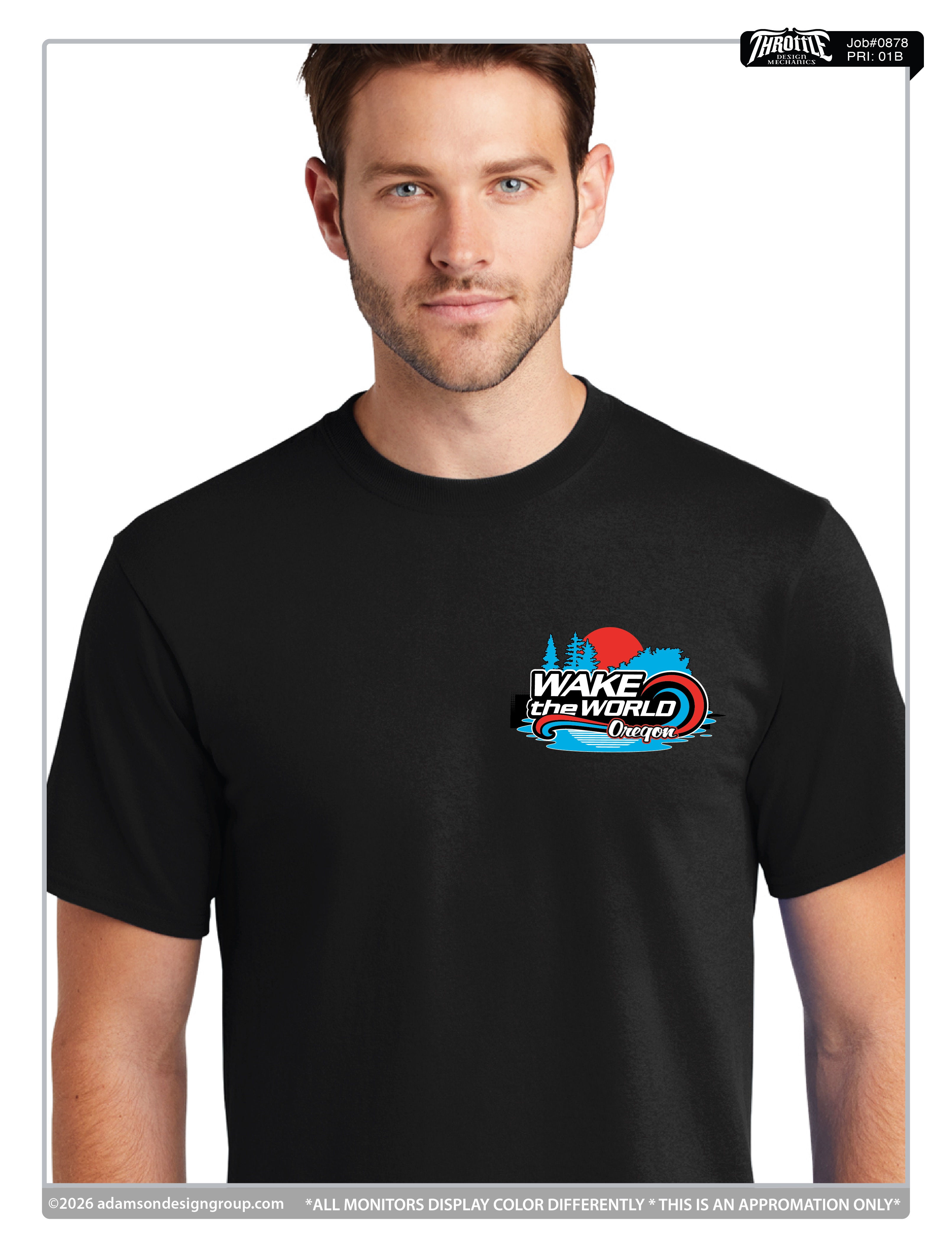 (BLACK) SHORT SLEEVE T-SHIRT