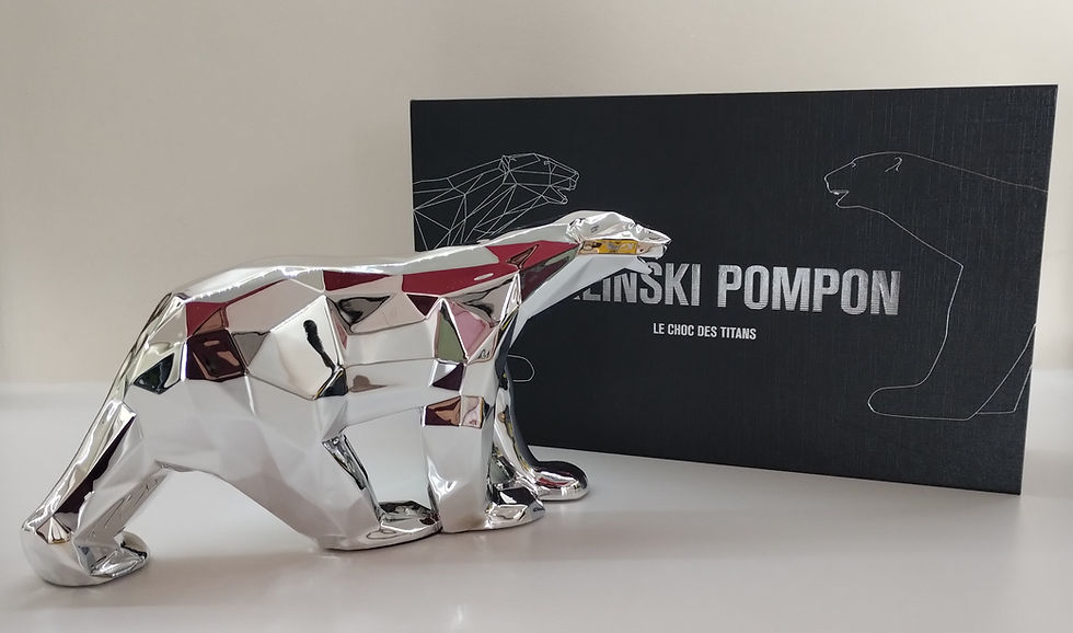 Thumbnail: Ours Pompom Silver Edition Orlinski