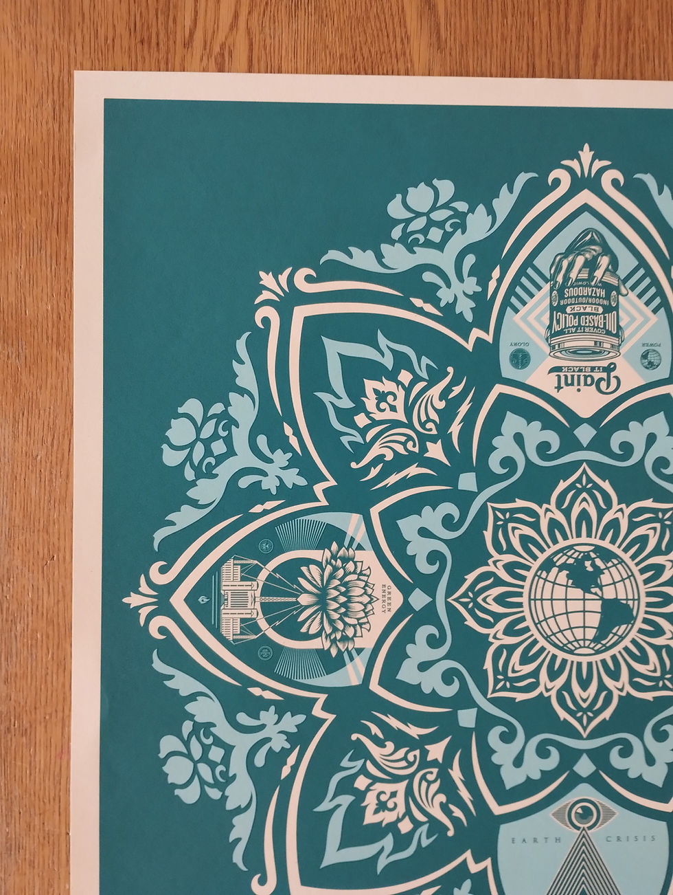 Miniaturbild: "Delicate Balance" version 1 Obey Shepard Fairey