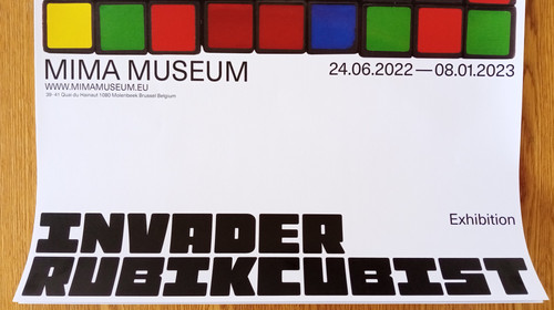 Invader Rubikcubist - 