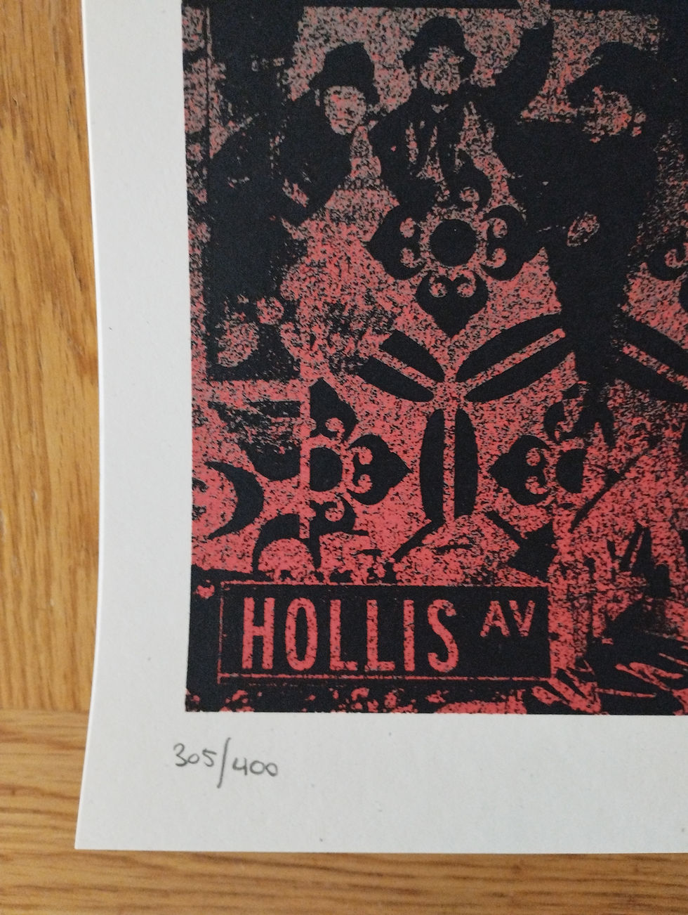 Thumbnail: Run DMC Raising Hell (Red) 2019 Shepard Fairey