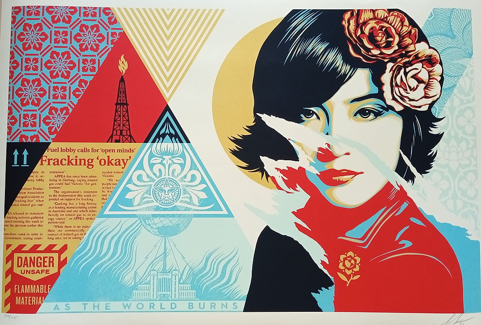 Miniatura: Open minds 61 x 91 cm Shepard Fairey Obey
