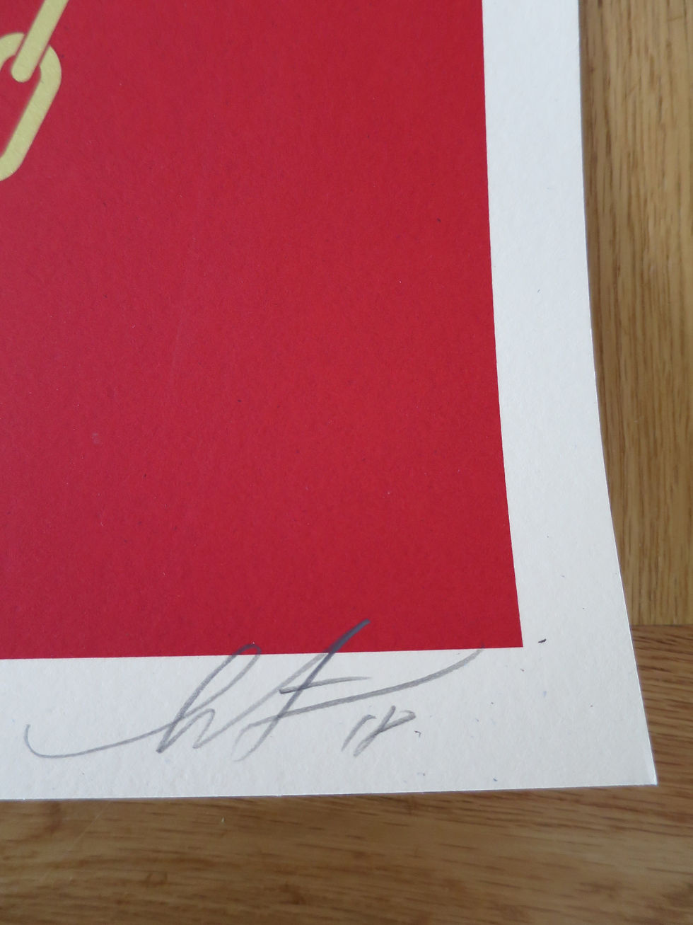 Thumbnail: Peace And Justice 2018 obey lithographie signée numérotée