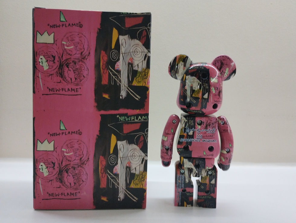 Chogokin BE@RBRICK Andy Warhol × Jean-Michel Basquiat