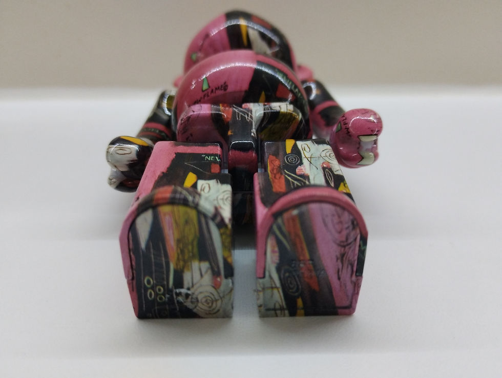 Миниатюра: Chogokin BE@RBRICK Andy Warhol × Jean-Michel Basquiat