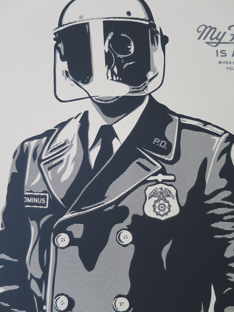 Thumbnail: My Florist is a dick 2015 obey lithographie signée numérotée