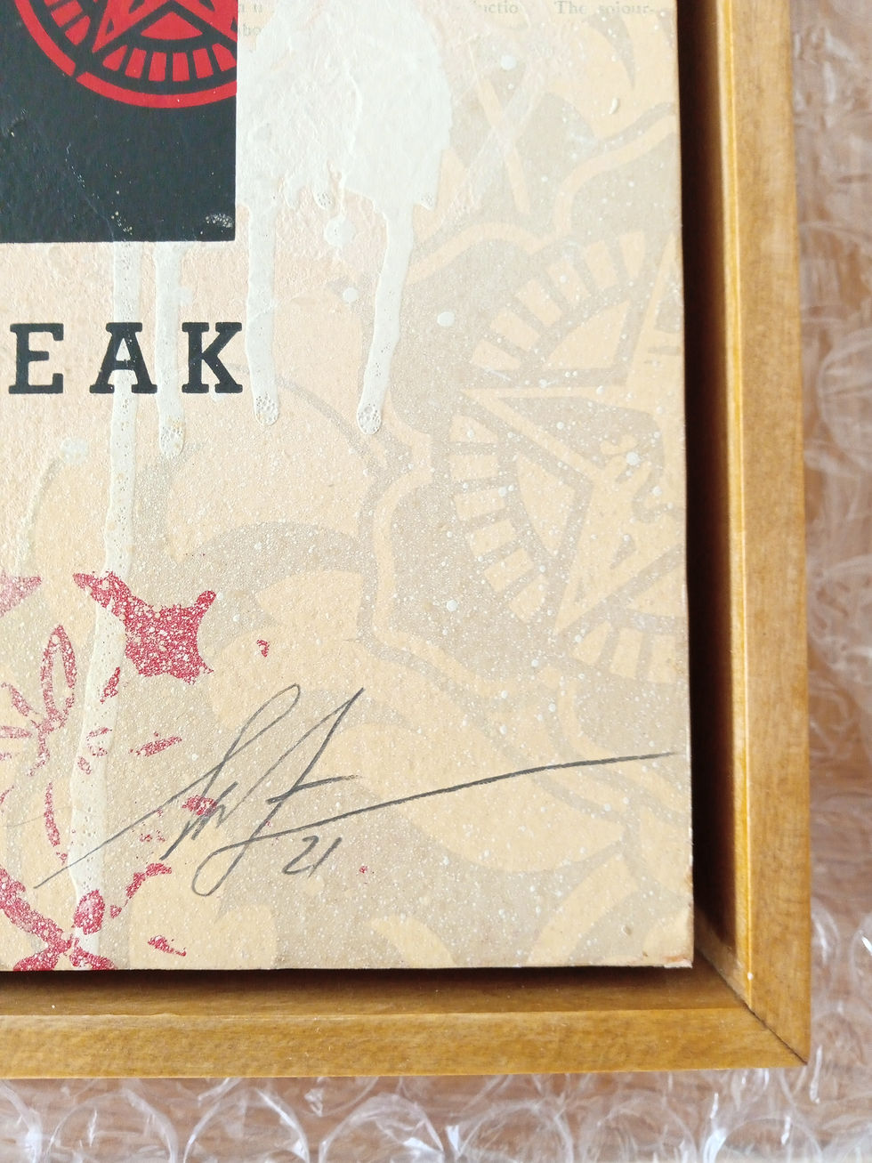 Radical Peace (cream) HPM Obey Shepard Fairey