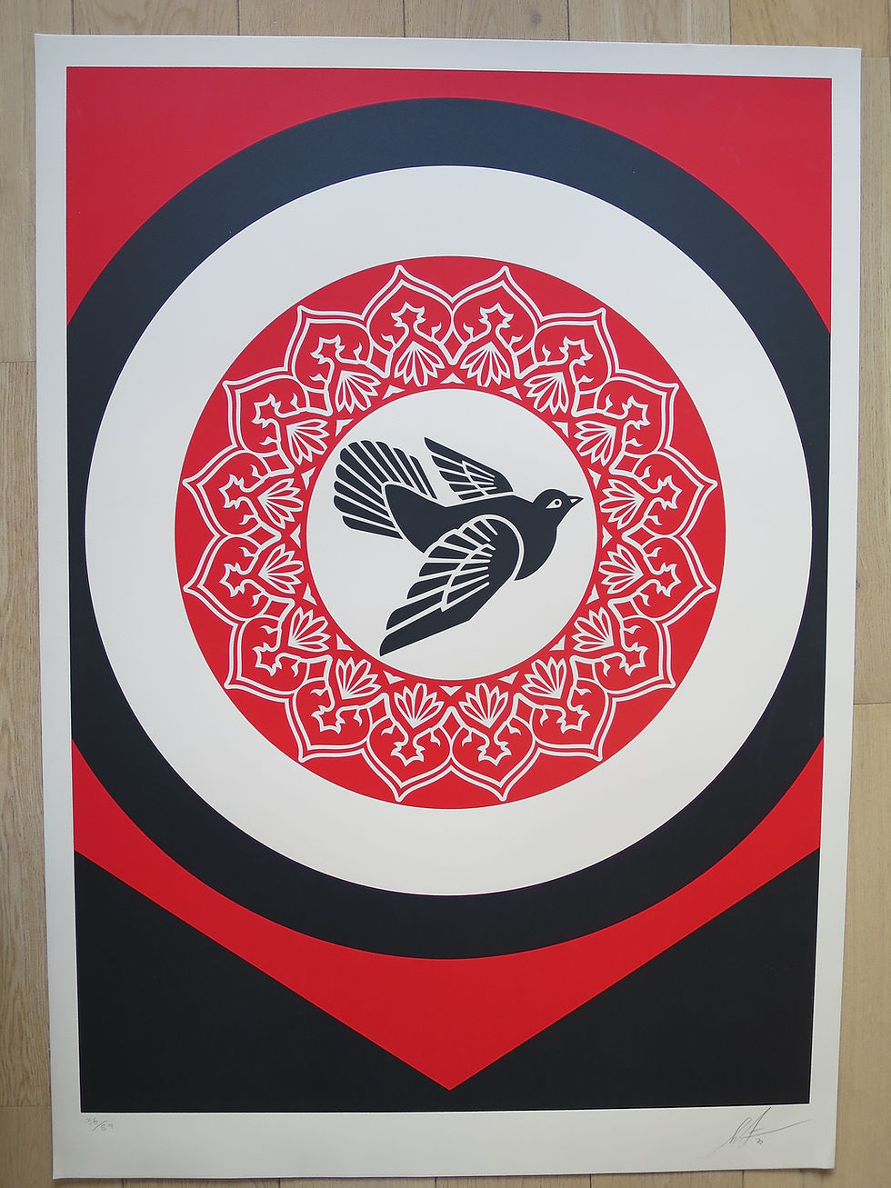 Miniaturbild: Rise From The Ashes (Black) Shepard Fairey Obey