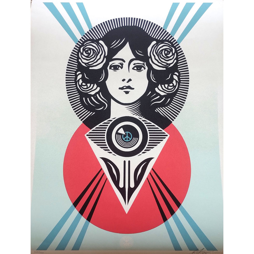 Miniaturbild: Earth's Future Is Our Future — Shepard Fairey (OBEY) — Sérigraphie signée, 2025