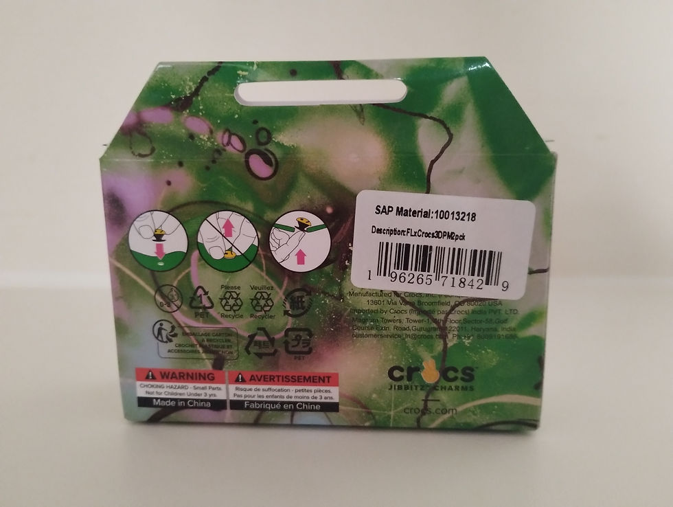 Miniatura: Crocs x Futura Laboratories 3D Jibbitz