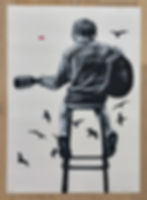 Jef Aérosol - Born to be wild (réhaussé) 2025