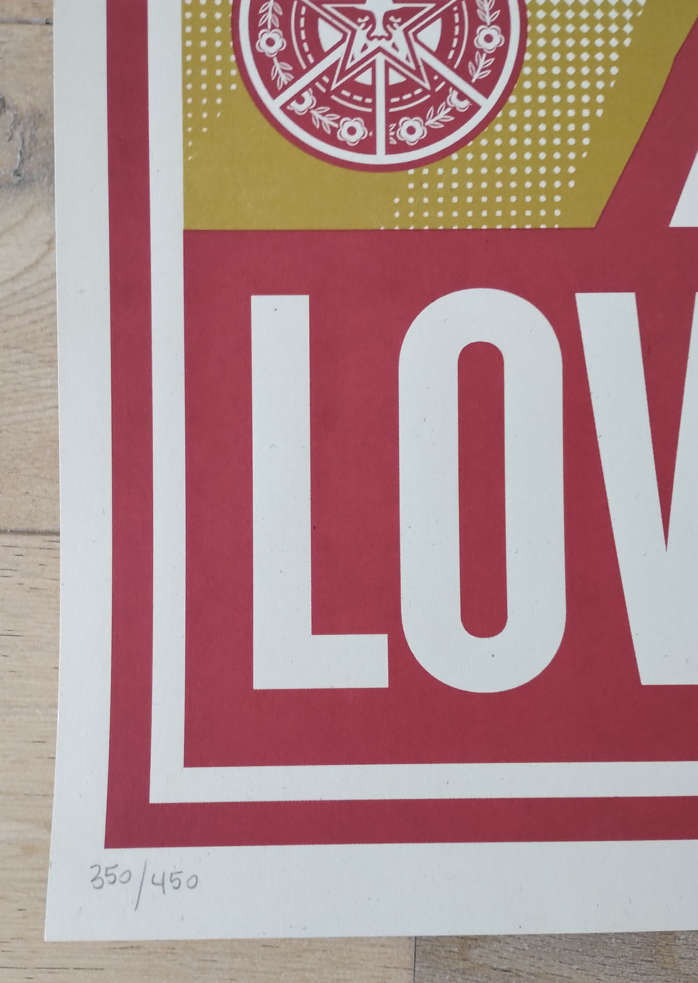 Miniaturbild: Love Unites 2008 Shepard Fairey Obey